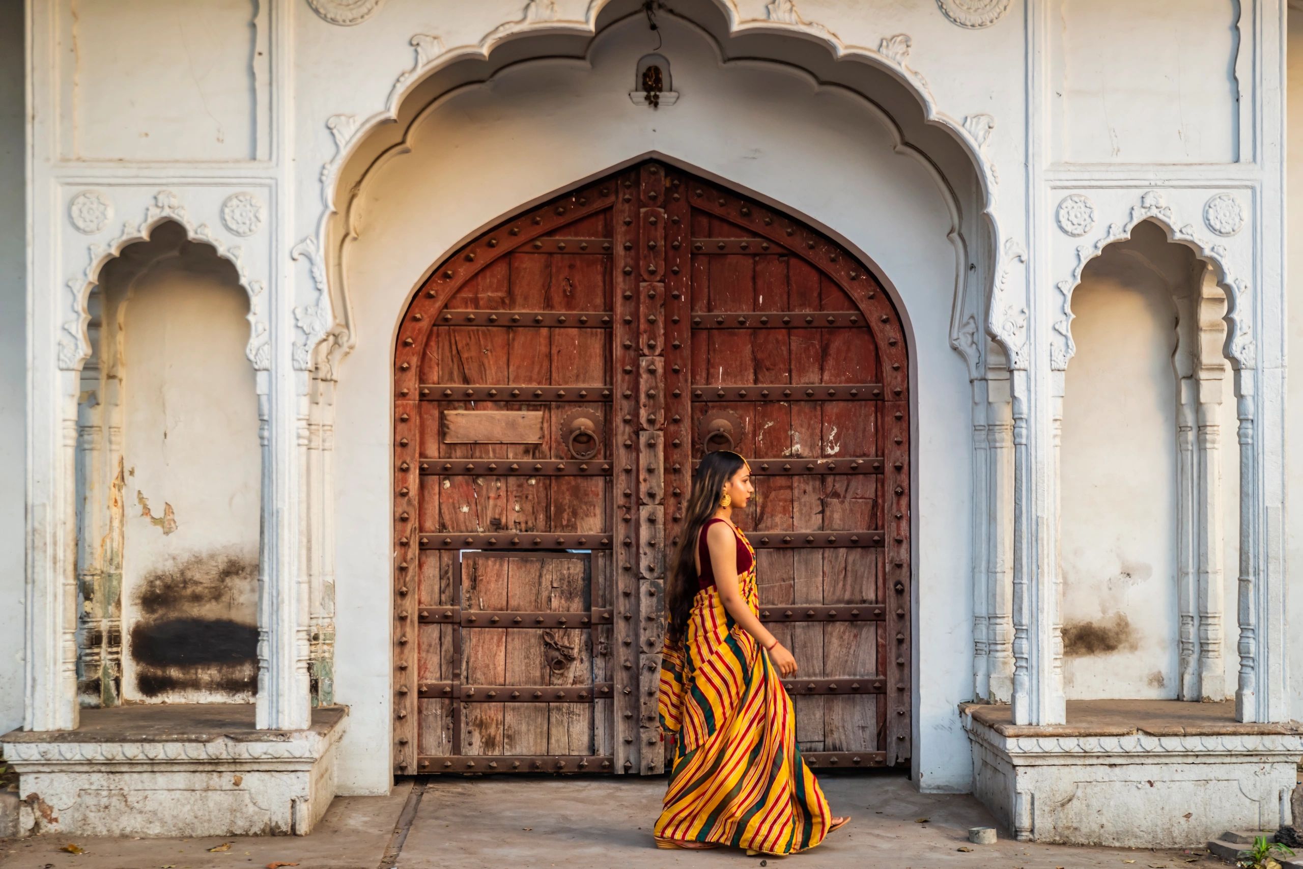 Elegant Indian saree collection - pastel colors